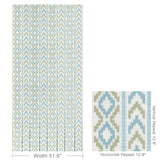 Brunschwig & Fils SARLAT WARP PRINT MARINE Fabric
