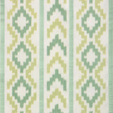 Brunschwig & Fils SARLAT WARP PRINT VERT Fabric