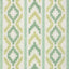 Brunschwig & Fils SARLAT WARP PRINT VERT Fabric
