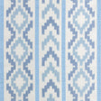 Brunschwig & Fils SARLAT WARP PRINT BLUE Fabric