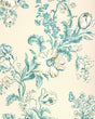 Brunschwig & Fils MAINTENON AQUA Wallpaper