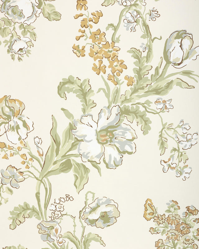 Brunschwig & Fils MAINTENON SPICE Wallpaper