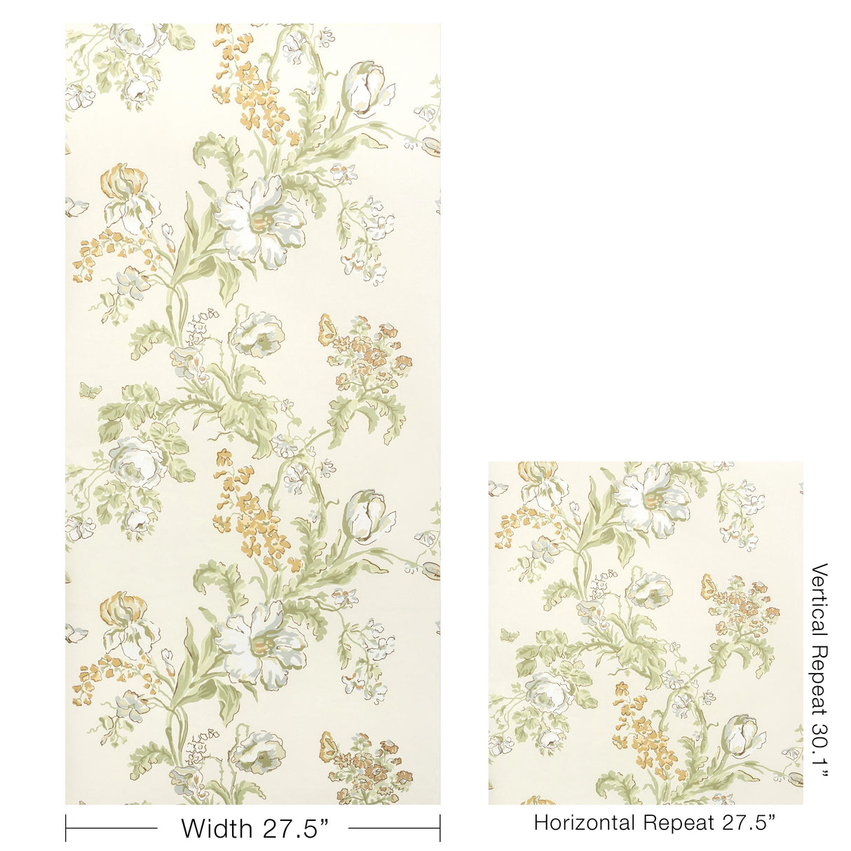 Brunschwig & Fils MAINTENON SPICE Wallpaper