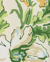 Brunschwig & Fils MAINTENON VERT/SOLEIL Wallpaper
