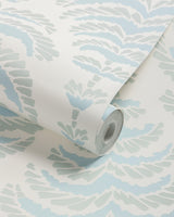 Brunschwig & Fils PONCHETTE AQUA Wallpaper