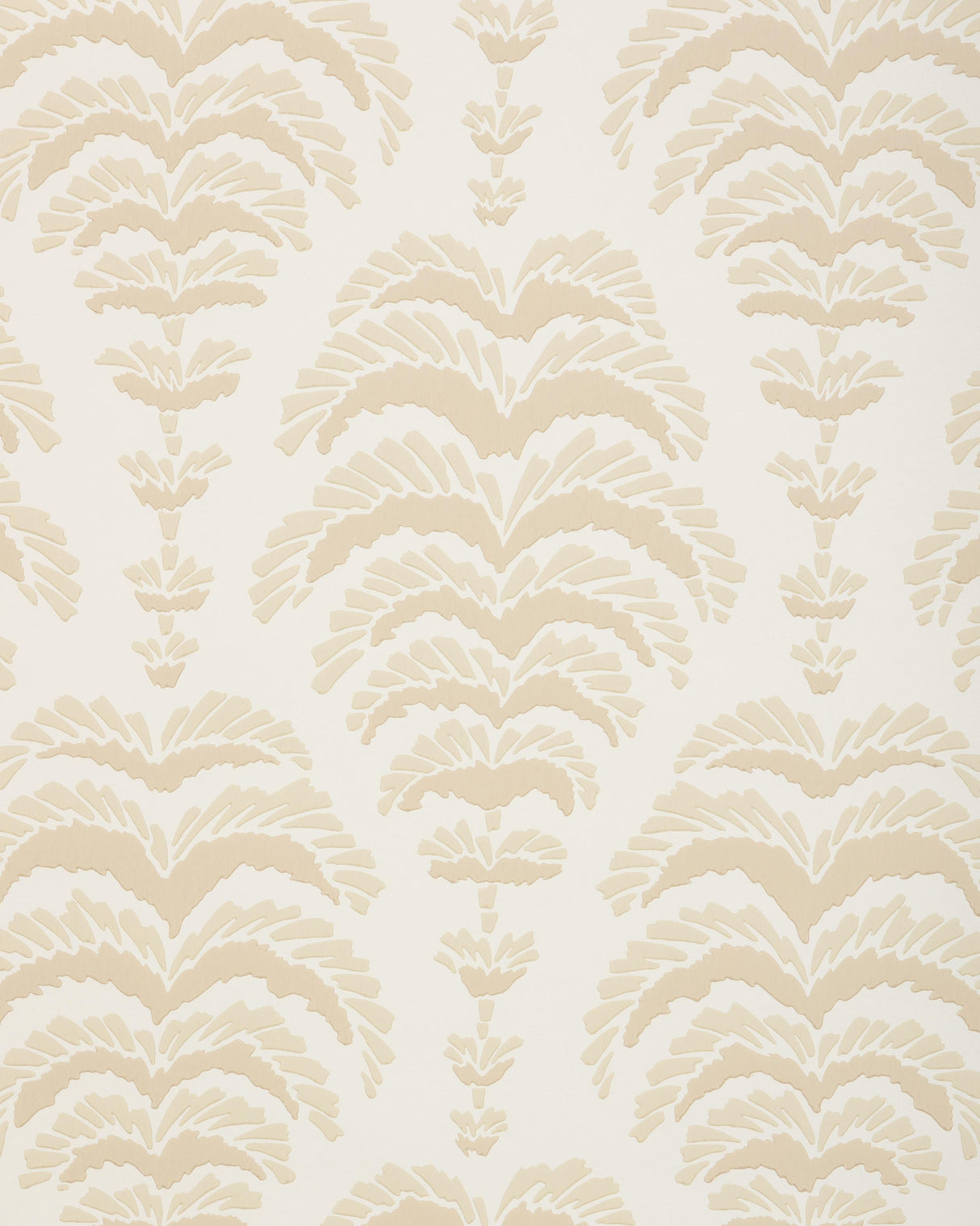 Brunschwig & Fils PONCHETTE BEIGE Wallpaper