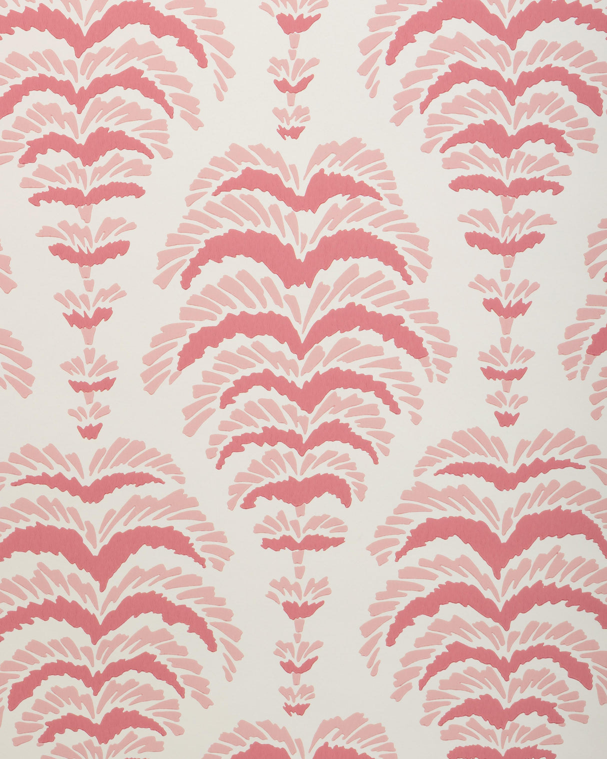 Brunschwig & Fils PONCHETTE PINK Wallpaper