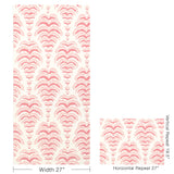 Brunschwig & Fils PONCHETTE PINK Wallpaper