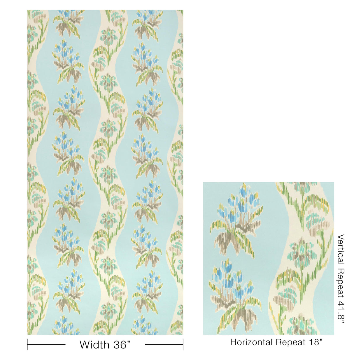 Brunschwig & Fils LORING POOL Wallpaper