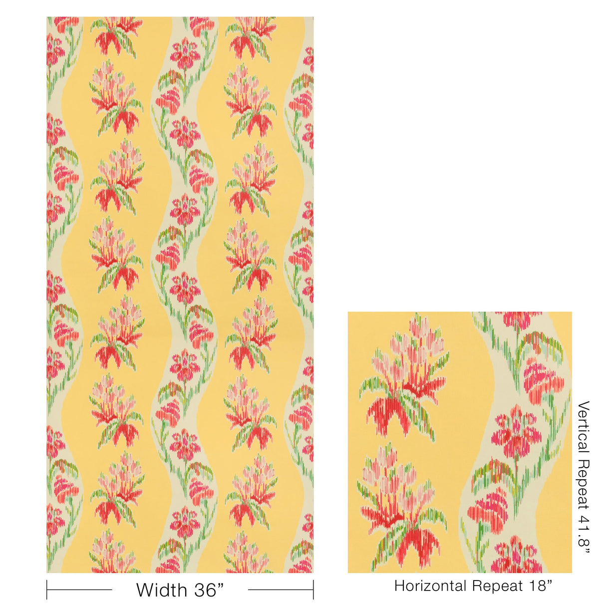 Brunschwig & Fils LORING SPRING Wallpaper