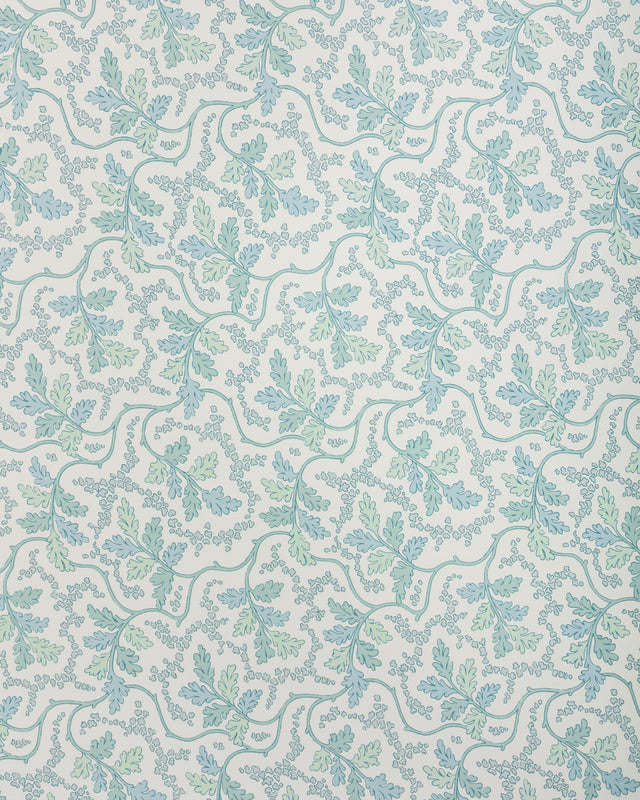 Brunschwig & Fils AUREILLE AQUA Wallpaper