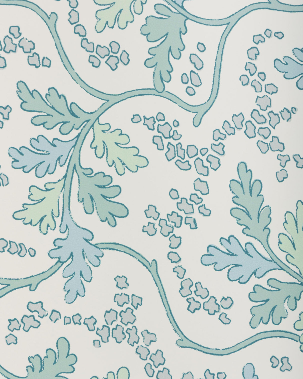 Brunschwig & Fils AUREILLE AQUA Wallpaper