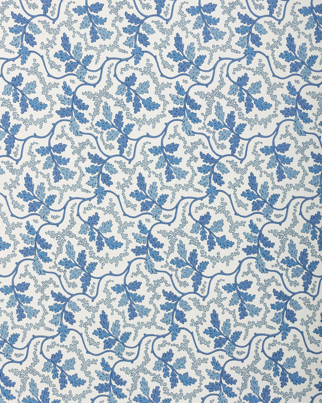 Brunschwig & Fils AUREILLE BLUE Wallpaper