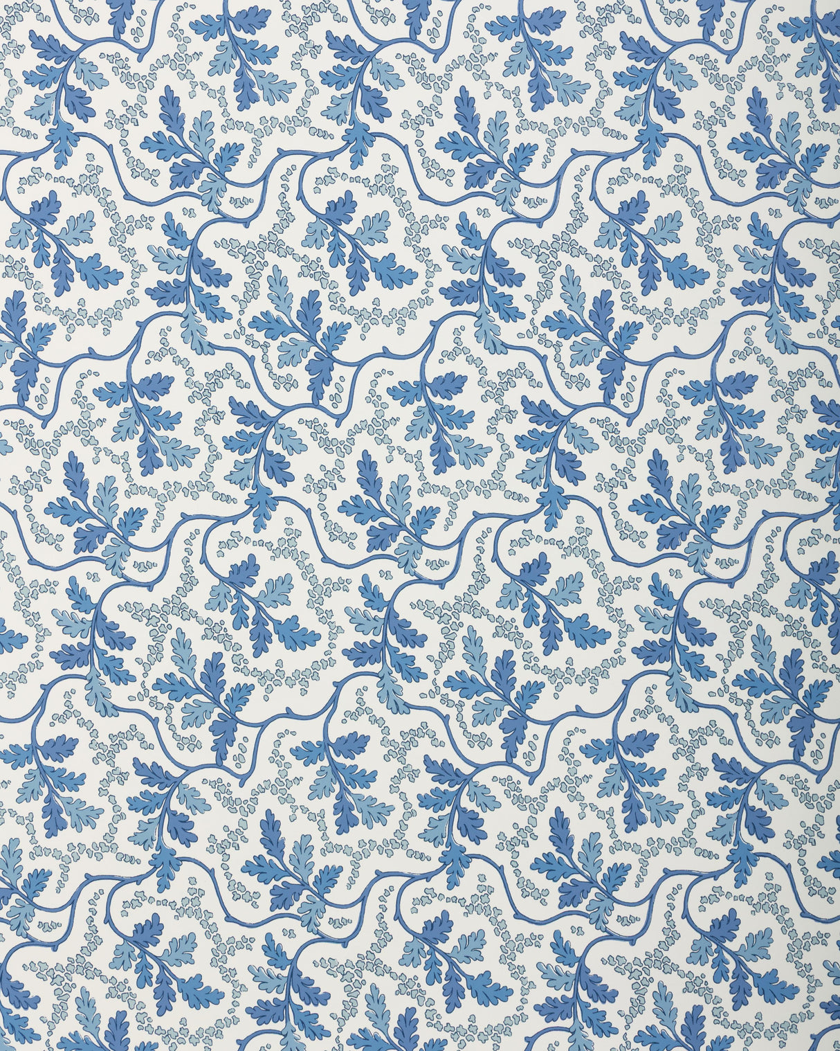 Brunschwig & Fils AUREILLE BLUE Wallpaper