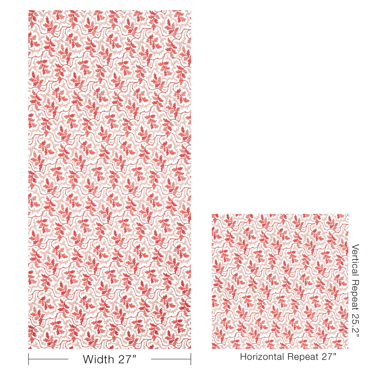 Brunschwig & Fils AUREILLE BERRY Wallpaper