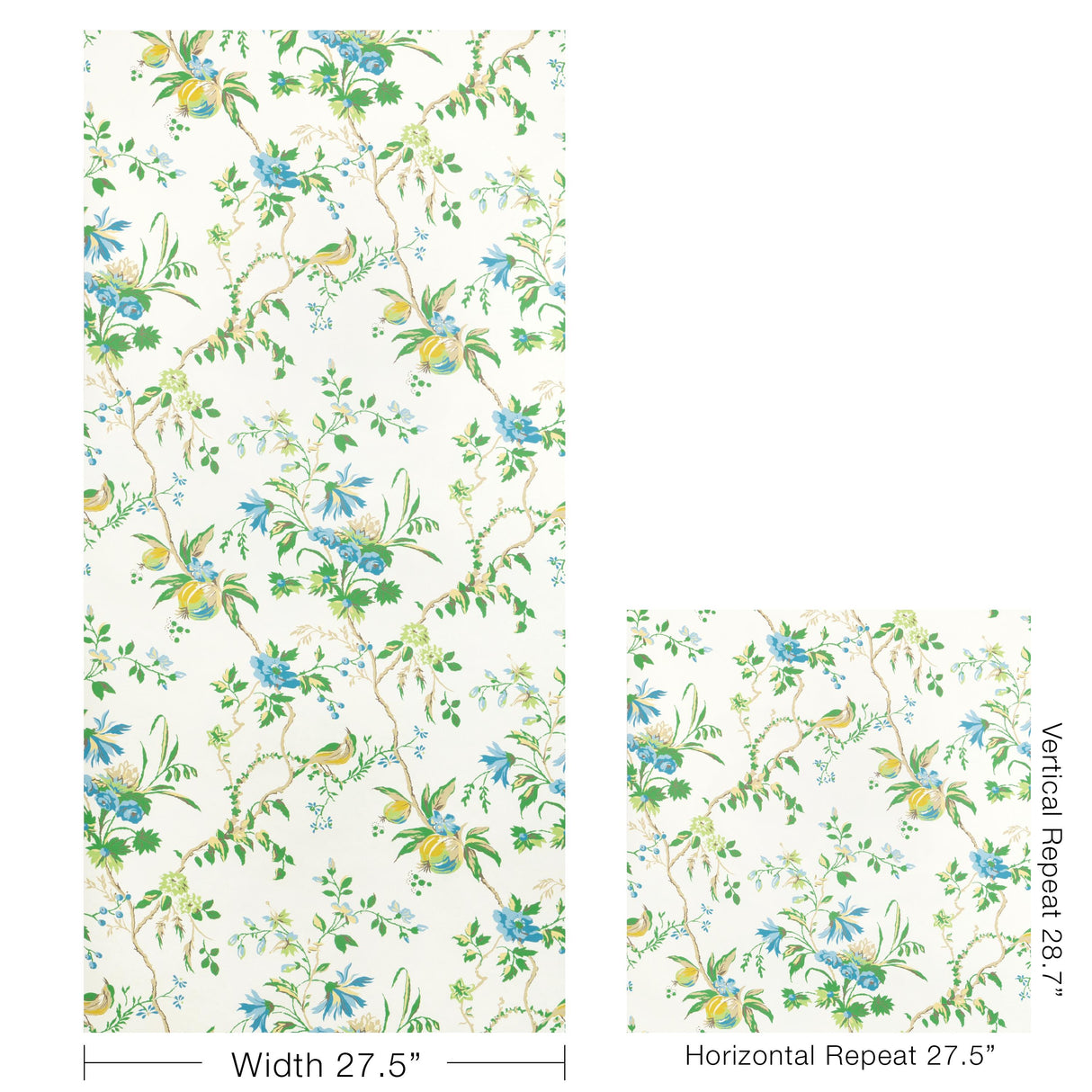 Brunschwig & Fils LOCKLIN LAGOON Wallpaper