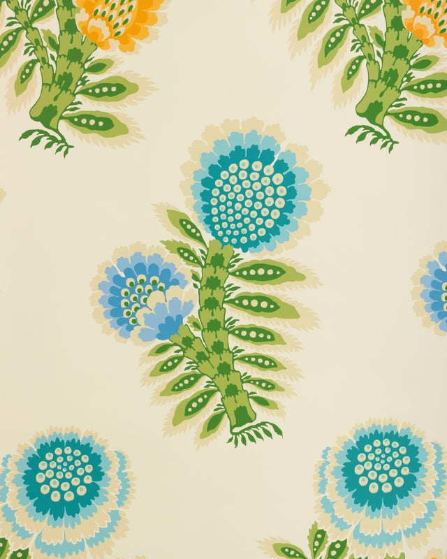 Brunschwig & Fils KUMALY MARINE Wallpaper
