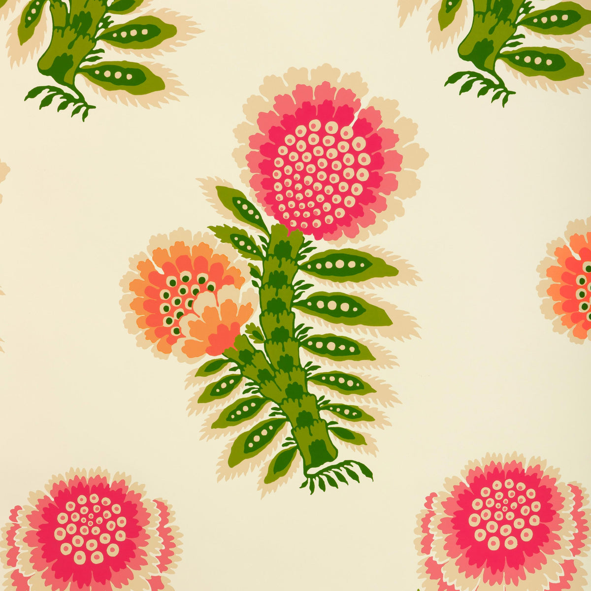 Brunschwig & Fils Kumaly Spring Wallpaper – DecoratorsBest