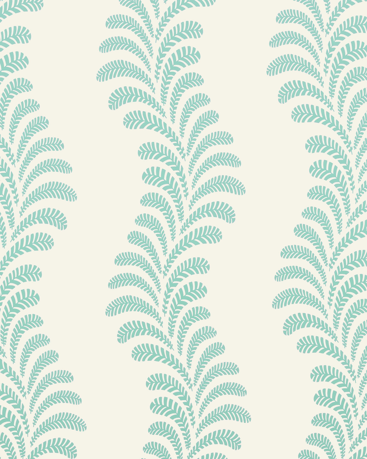 Brunschwig & Fils VEZERE AQUA Wallpaper