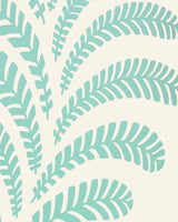 Brunschwig & Fils VEZERE AQUA Wallpaper