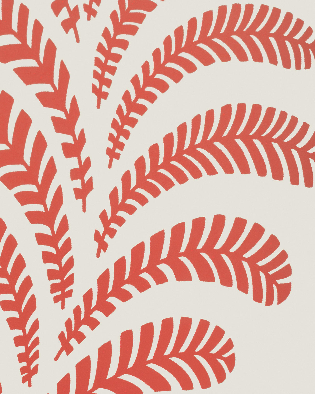 Brunschwig & Fils VEZERE RED Wallpaper