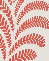 Brunschwig & Fils VEZERE RED Wallpaper