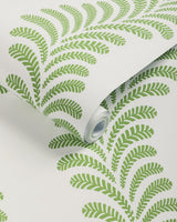 Brunschwig & Fils VEZERE GREEN Wallpaper