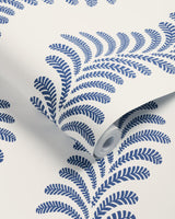 Brunschwig & Fils VEZERE NAVY Wallpaper