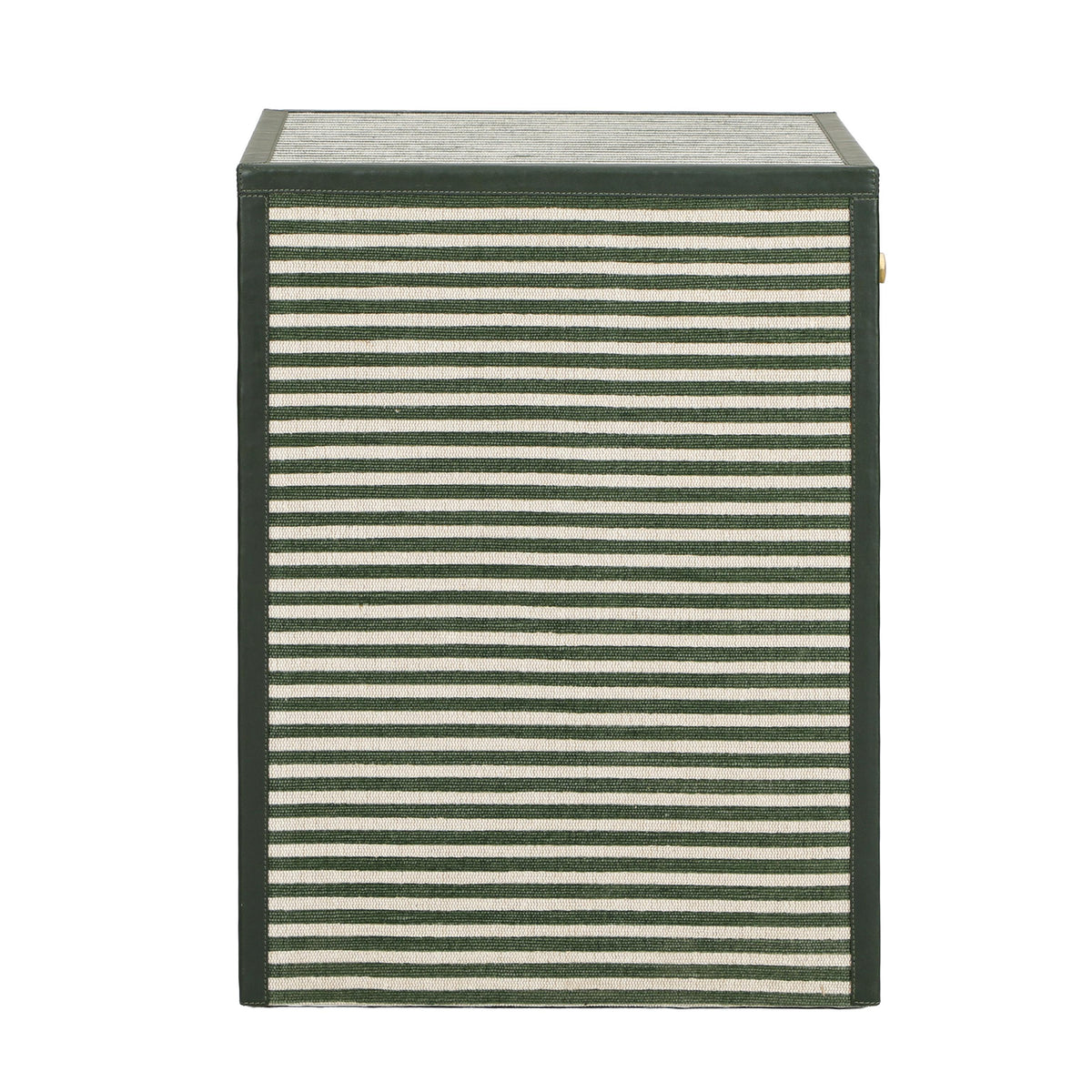 TOV Kora Green Cotton Jute Nightstand
