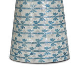 TOV Lady Blue Ribbon Capiz Shell Side Table