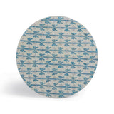 TOV Lady Blue Ribbon Capiz Shell Side Table