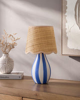 Livabliss Melbu MLB-023 14"H x 8"W x 8"D Table Lighting