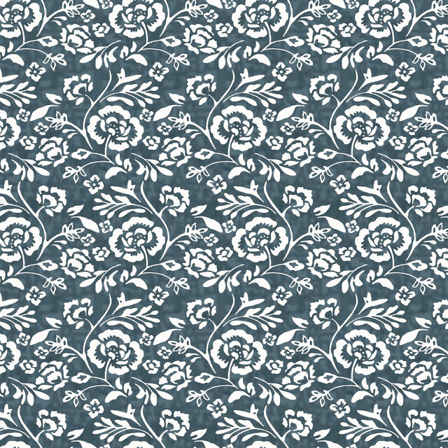 Maxwell KIMBERLY (WP) #201 INDIGO Wallpaper
