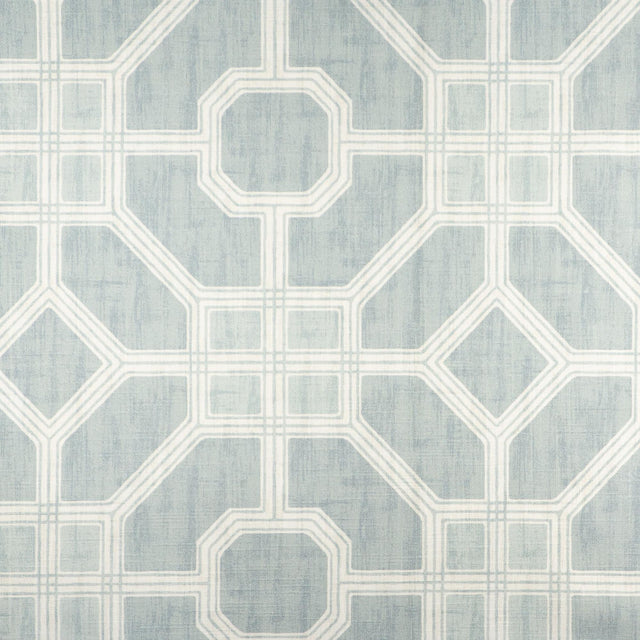 Maxwell BRADLEY #616 AQUA Drapery Fabric