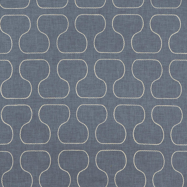 Maxwell DEWEY #521 CADET Drapery Fabric