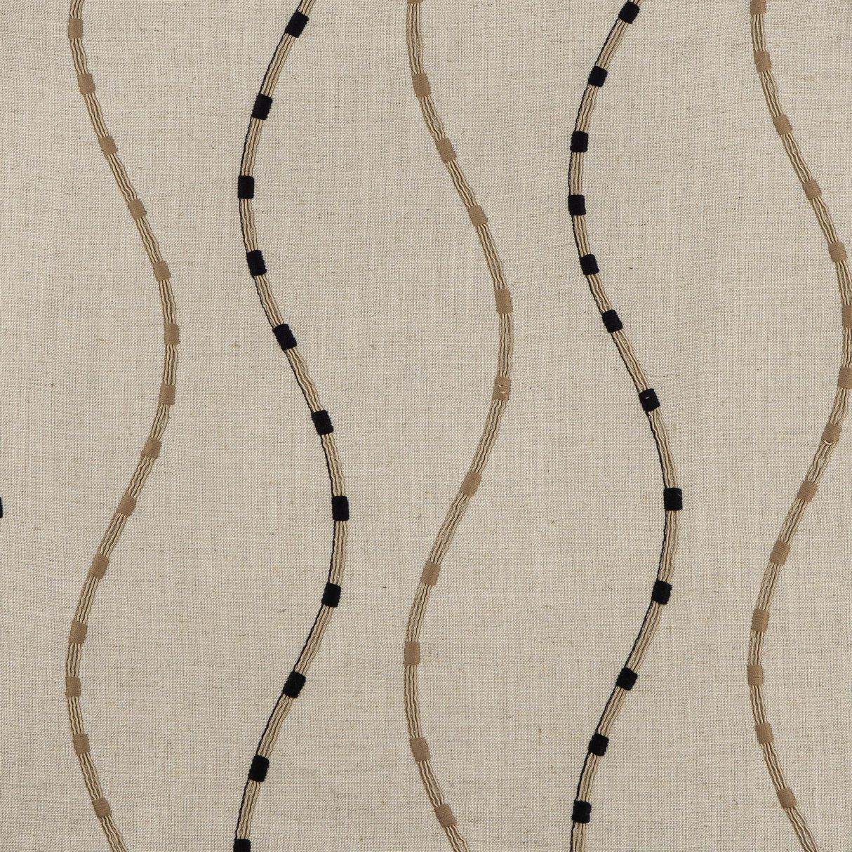Maxwell MATTITUCK #444 JET Drapery Fabric