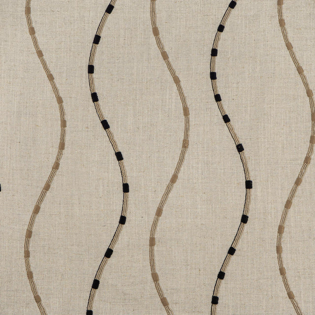 Maxwell MATTITUCK #444 JET Drapery Fabric