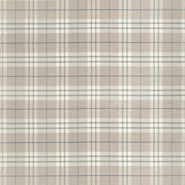 Thibaut Percival Plaid Flax Fabric