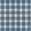Thibaut Percival Plaid True Blue Fabric