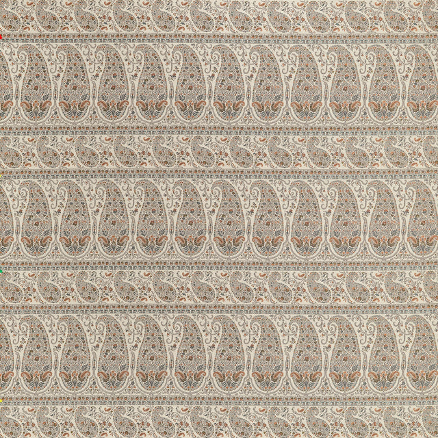Thibaut Emalin Paisley Curry Fabric