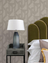 A-Street Prints Franz Dove Geometric Wallpaper