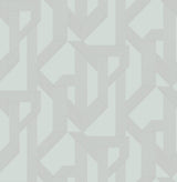 A-Street Prints Franz Light Blue Geometric Wallpaper