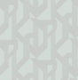 A-Street Prints Franz Light Blue Geometric Wallpaper