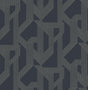 A-Street Prints Franz Navy Geometric Wallpaper