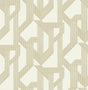 A-Street Prints Franz Gold Geometric Wallpaper