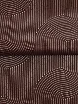 A-Street Prints Braddock Merlot Rhythmic Flow Wallpaper