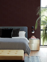 A-Street Prints Braddock Merlot Rhythmic Flow Wallpaper