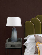 A-Street Prints Braddock Merlot Rhythmic Flow Wallpaper