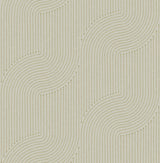 A-Street Prints Braddock Gold Rhythmic Flow Wallpaper