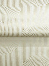 A-Street Prints Braddock Gold Rhythmic Flow Wallpaper